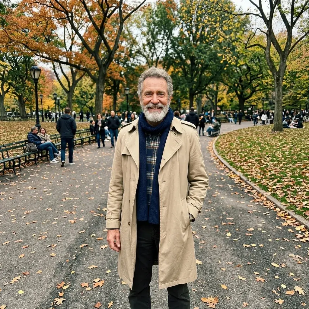Man enjoying a walk outdoors after taking Memodyne brain support formula